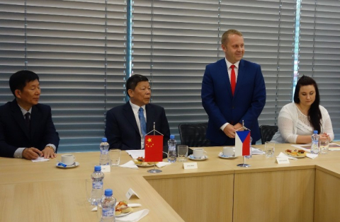 Čínská delegace obdivovala liberecký dům pro seniory